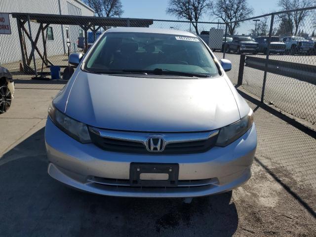 19XFB2F59CE338186 - 2012 HONDA CIVIC LX ვერცხლისფერი ფოტო 5
