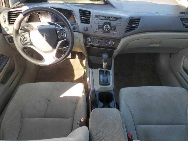 19XFB2F59CE338186 - 2012 HONDA CIVIC LX ვერცხლისფერი ფოტო 8