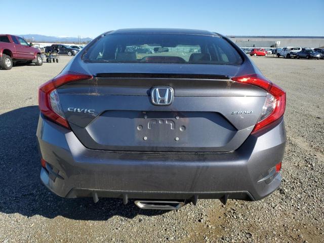 2HGFC2F87MH542273 - 2021 HONDA CIVIC SPORT GRAY photo 6