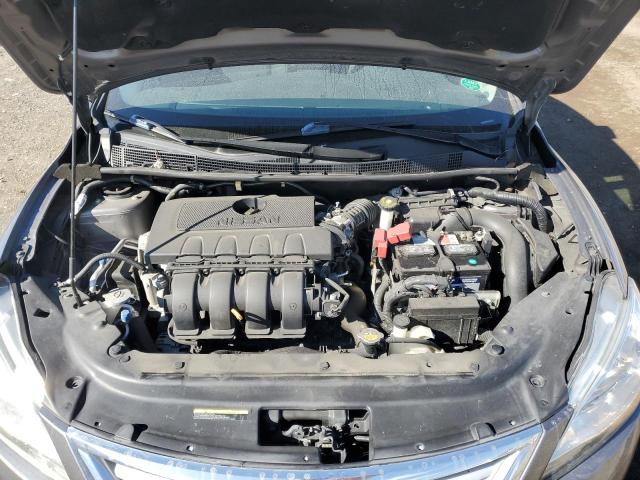 3N1AB7AP6FY323554 - 2015 NISSAN SENTRA S GRAY photo 11