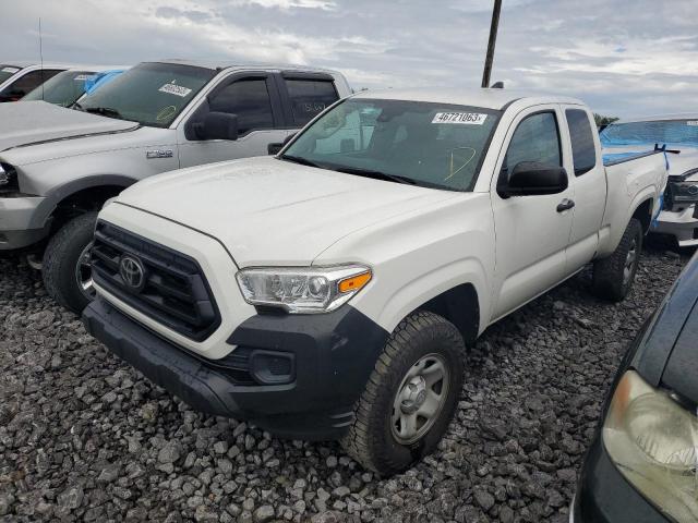 3TYRX5GN4LT001675 - 2020 TOYOTA TACOMA ACCESS CAB Ақ фото 1
