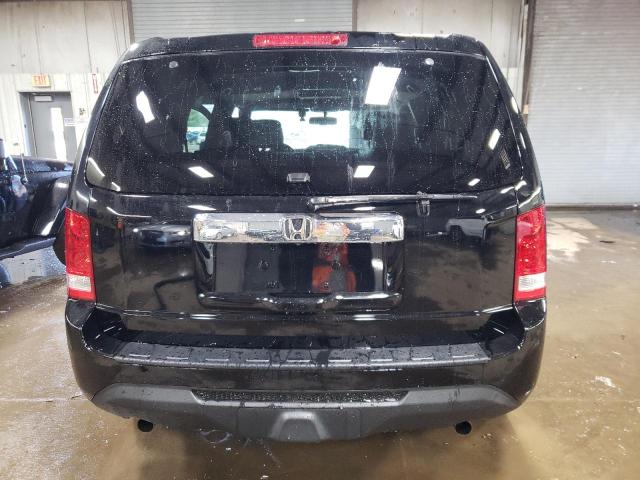 5FNYF4H62FB078632 - 2015 HONDA PILOT EXL BLACK photo 6