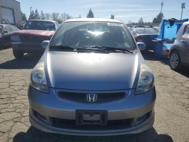 JHMGD37687S062726 - 2007 HONDA FIT S 灰色 照片 5