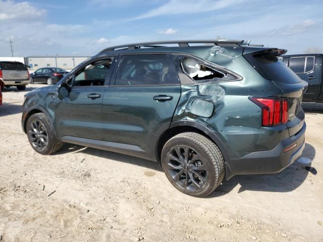 5XYRKDLF4NG089260 - 2022 KIA SORENTO SX GREEN photo 2