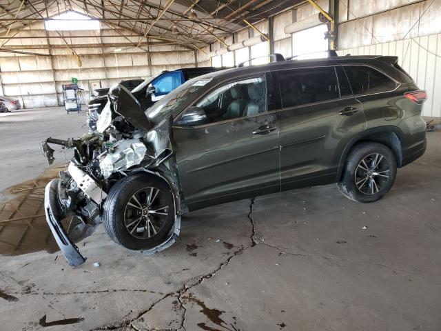 5TDKKRFH6GS128898 - 2016 TOYOTA HIGHLANDER XLE 绿色 照片 1