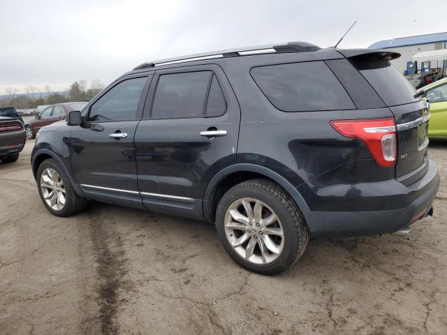 1FM5K8D88DGB96552 - 2013 FORD EXPLORER XLT BLACK photo 2