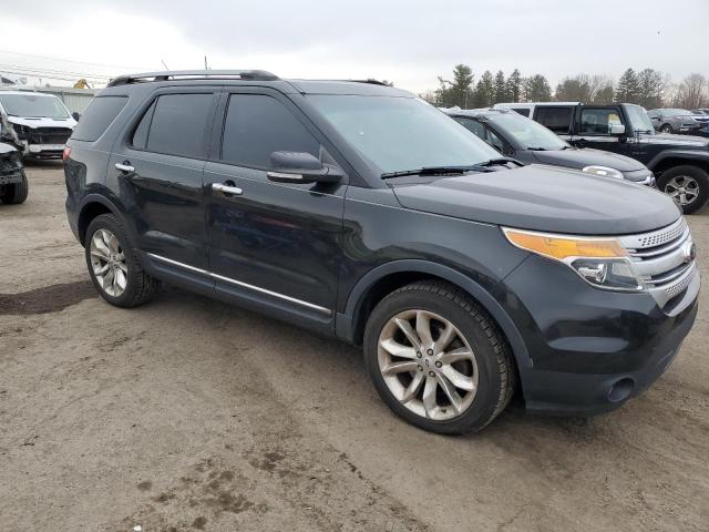 1FM5K8D88DGB96552 - 2013 FORD EXPLORER XLT BLACK photo 4