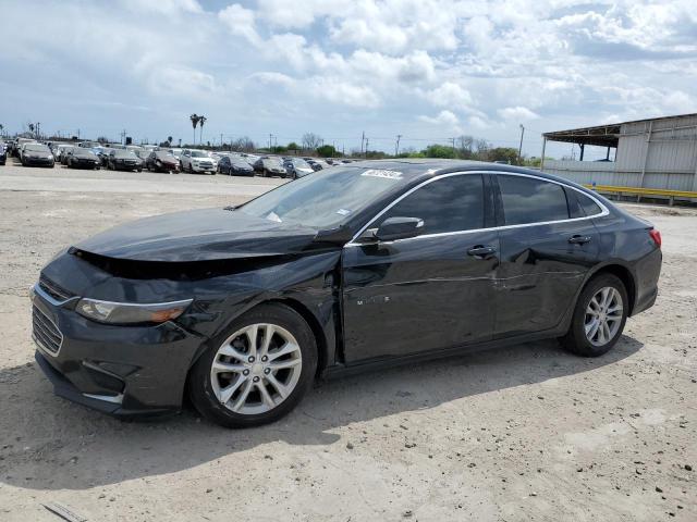 1G1ZE5ST6HF153691 - 2017 CHEVROLET MALIBU LT BLACK photo 1