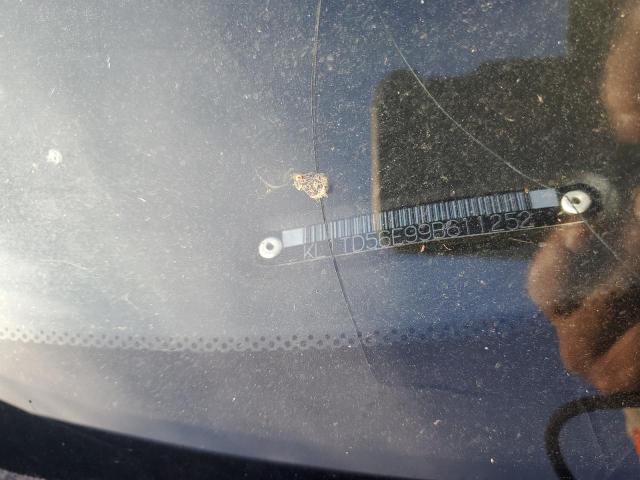 KL1TD56E99B611252 - 2009 CHEVROLET AVEO LS 蓝色 照片 12