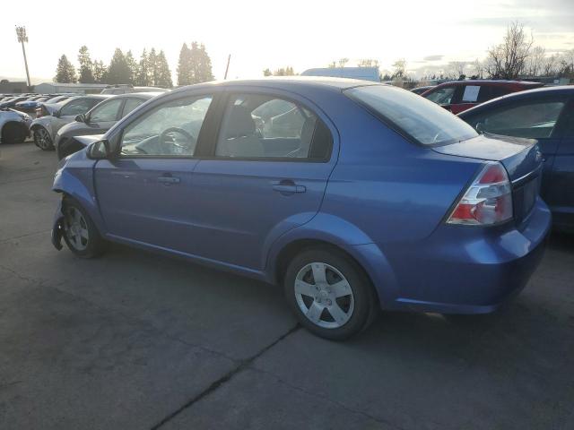 KL1TD56E99B611252 - 2009 CHEVROLET AVEO LS 蓝色 照片 2