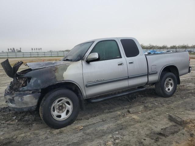 5TBRN34172S249496 - 2002 TOYOTA TUNDRA ACCESS CAB SR5 GRAY photo 1