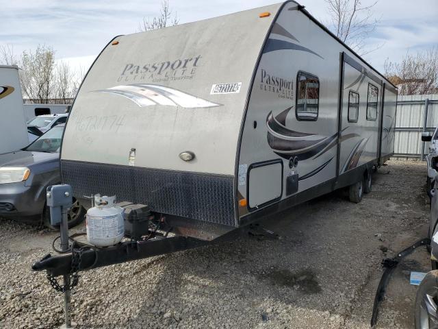 4YDT3222XET414629 - 2014 KEYSTONE PASSPORT 米色 照片 2