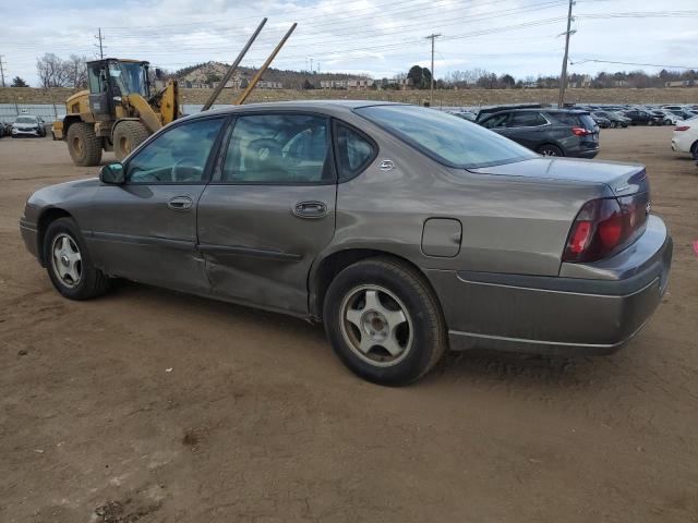 2G1WF52E739199033 - 2003 CHEVROLET IMPALA TAN photo 2