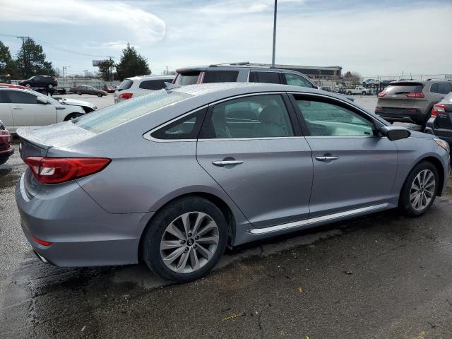 5NPE34AF8GH290766 - 2016 HYUNDAI SONATA SPORT SILVER photo 3