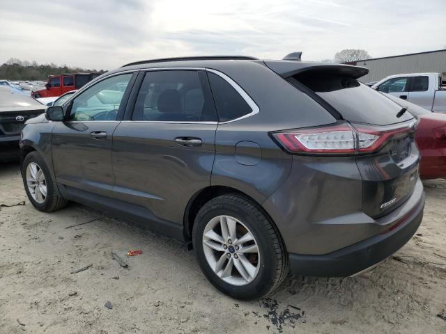 2FMTK3J90FBC05925 - 2015 FORD EDGE SEL CHARCOAL photo 2