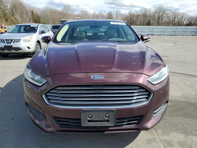 3FA6P0H70DR137040 - 2013 FORD FUSION SE PURPLE photo 5