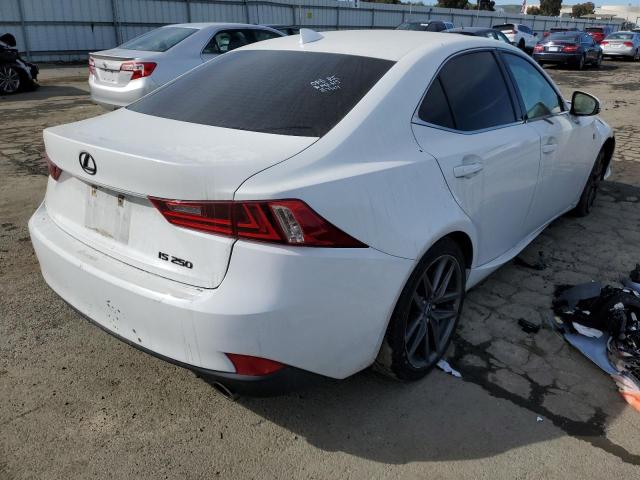 JTHBF1D29E5021317 - 2014 LEXUS IS 250 WHITE photo 3