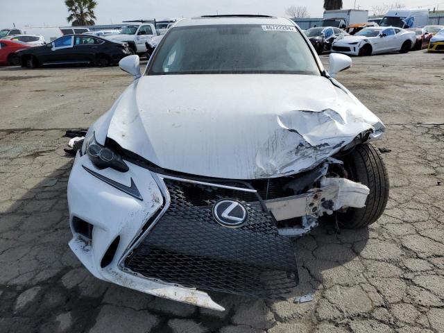 JTHBF1D29E5021317 - 2014 LEXUS IS 250 WHITE photo 5