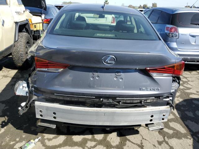 JTHBA1D20H5039420 - 2017 LEXUS IS 200T GRAY photo 6