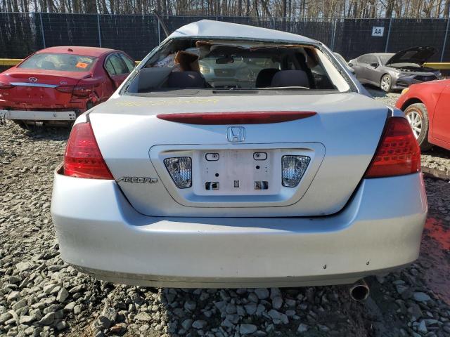 1HGCM56756A014645 - 2006 HONDA ACCORD EX SILVER photo 6