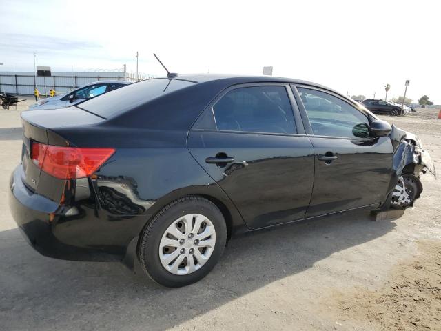 KNAFU4A25C5590979 - 2012 KIA FORTE EX BLACK photo 3