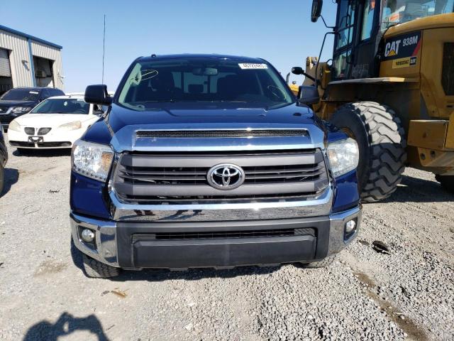 5TFUW5F16EX404707 - 2014 TOYOTA TUNDRA DOUBLE CAB SR/SR5 BLUE photo 5