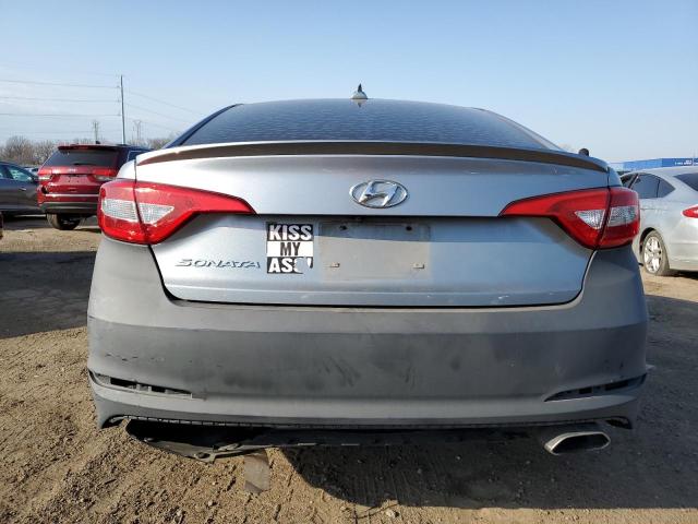 5NPE24AF5GH362817 - 2016 HYUNDAI SONATA SE SILVER photo 6