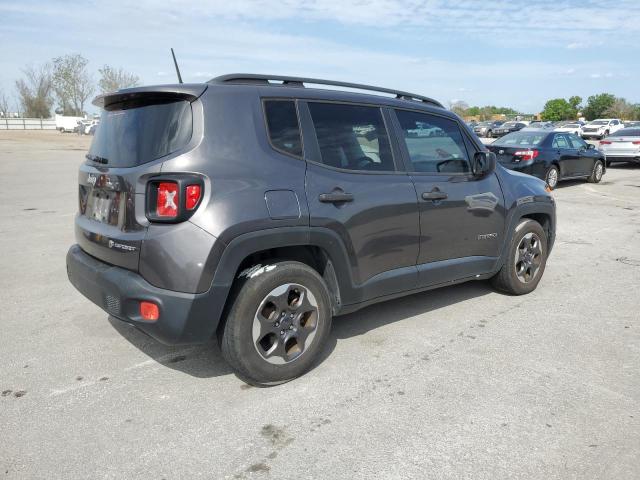 ZACCJAAW5GPE34213 - 2016 JEEP RENEGADE SPORT GRAY photo 3