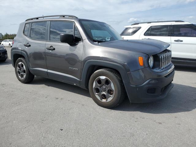 ZACCJAAW5GPE34213 - 2016 JEEP RENEGADE SPORT GRAY photo 4