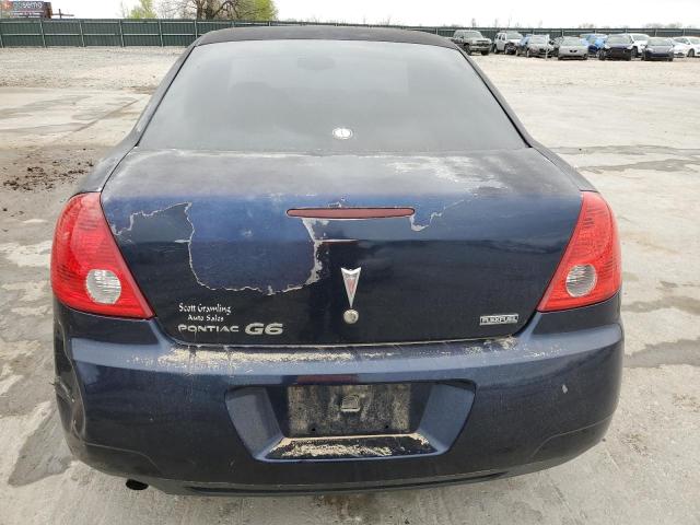 1G2ZA5E04A4127195 - 2010 PONTIAC G6 BLUE photo 6