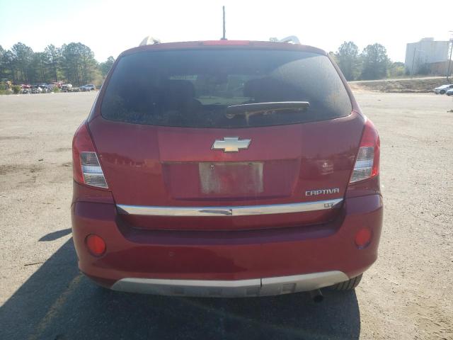 3GNAL4EK7ES594218 - 2014 CHEVROLET CAPTIVA LTZ RED photo 6