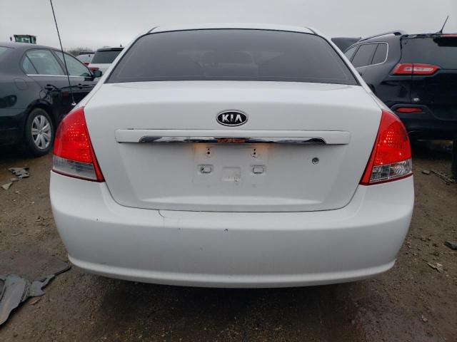 KNAFE121985541938 - 2008 KIA SPECTRA EX WHITE photo 6