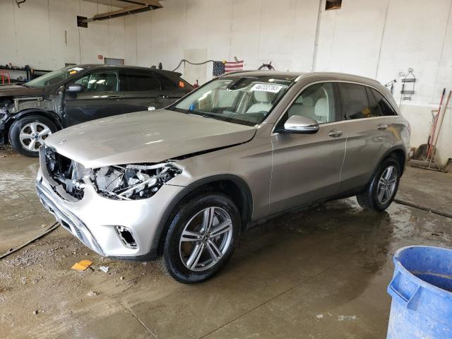 WDC0G8EB3LF749150 - 2020 MERCEDES-BENZ GLC 300 4MATIC GRAY photo 1