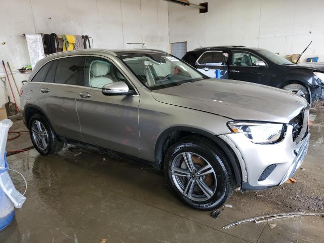 WDC0G8EB3LF749150 - 2020 MERCEDES-BENZ GLC 300 4MATIC GRAY photo 4