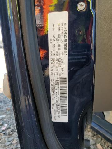 2C4RC1CG3ER228455 - 2014 CHRYSLER TOWN & COU TOURING L BLUE photo 12