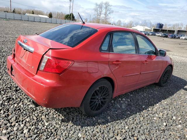 JF1GE74688G502397 - 2008 SUBARU IMPREZA WRX RED photo 3