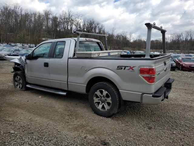 1FTFX1EF3EKF17703 - 2014 FORD F150 SUPER CAB SILVER photo 2