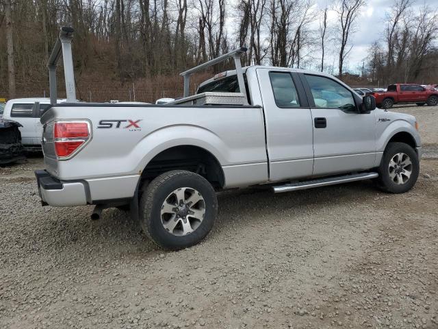 1FTFX1EF3EKF17703 - 2014 FORD F150 SUPER CAB SILVER photo 3