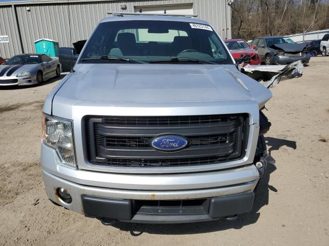 1FTFX1EF3EKF17703 - 2014 FORD F150 SUPER CAB SILVER photo 5