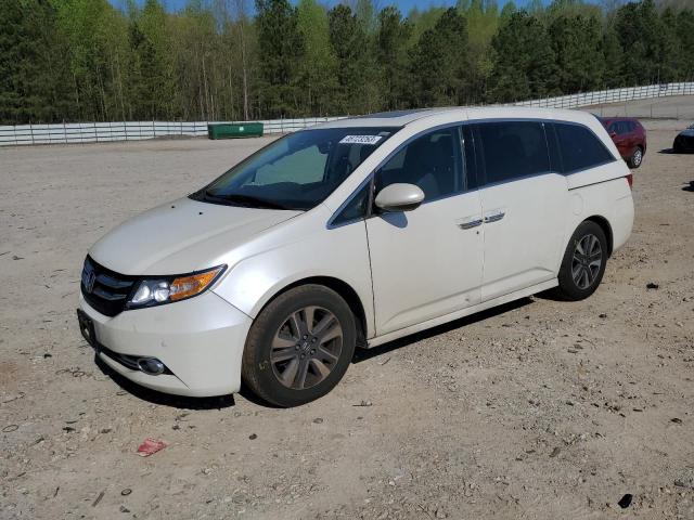 5FNRL5H92GB062557 - 2016 HONDA ODYSSEY TOURING WHITE photo 1