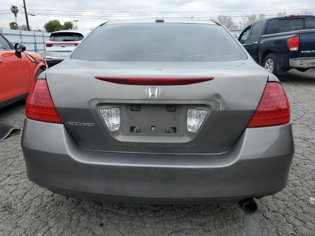 1HGCM56876A020276 - 2006 HONDA ACCORD EX GRAY photo 6