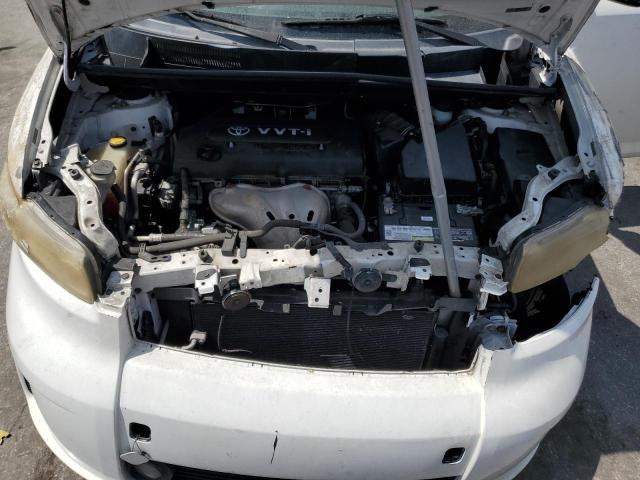 JTLKE50E691082315 - 2009 TOYOTA SCION XB WHITE photo 12