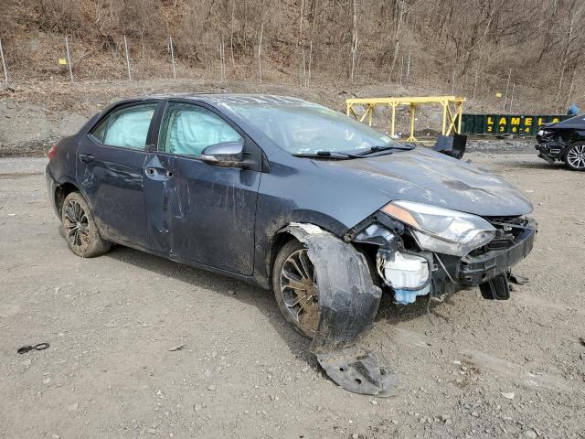 2T1BURHE4GC594819 - 2016 TOYOTA COROLLA L GRAY photo 4