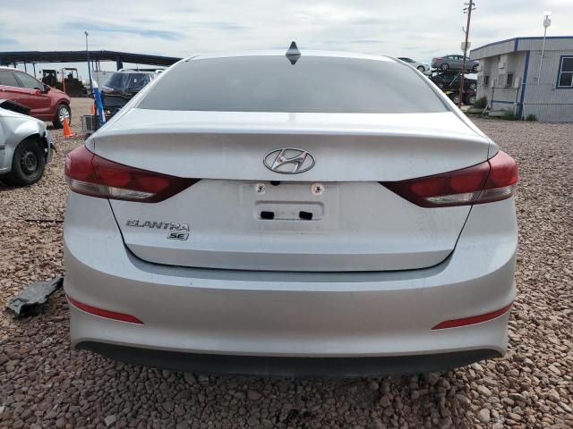 5NPD74LF0JH387898 - 2018 HYUNDAI ELANTRA SE SILVER photo 6