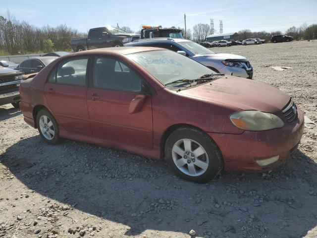 1NXBR32E74Z226782 - 2004 TOYOTA COROLLA CE RED photo 4