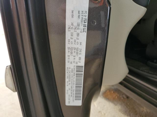 2C4RC1BG0GR281506 - 2016 CHRYSLER TOWN & COU TOURING ნაცრისფერი ფოტო 13