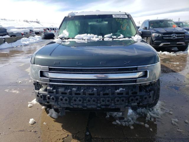 2FMHK6C88FBA13678 - 2015 FORD FLEX SEL GRAY photo 5