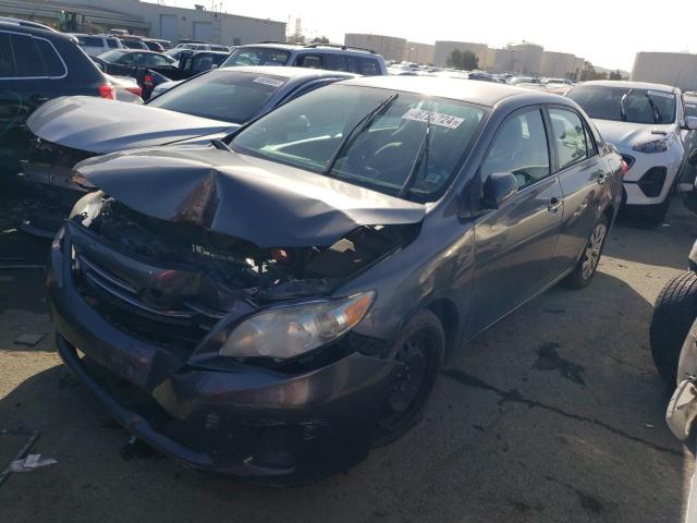 5YFBU4EE8DP131519 - 2013 TOYOTA COROLLA BASE GRAY photo 1