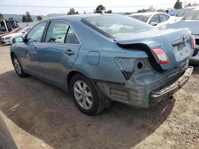 4T1BF3EK6BU630888 - 2011 TOYOTA CAMRY BASE BLUE photo 2