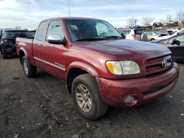 5TBBT48143S407379 - 2003 TOYOTA TUNDRA ACCESS CAB LIMITED MAROON photo 4